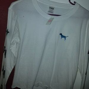 Long sleeve crop top